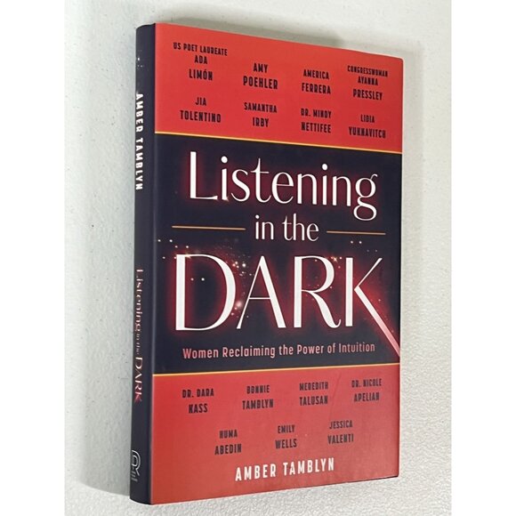 Listening in the Dark by Amber Tamblyn Hardcover Book Women Essays & Intuition - Picture 2 of 5